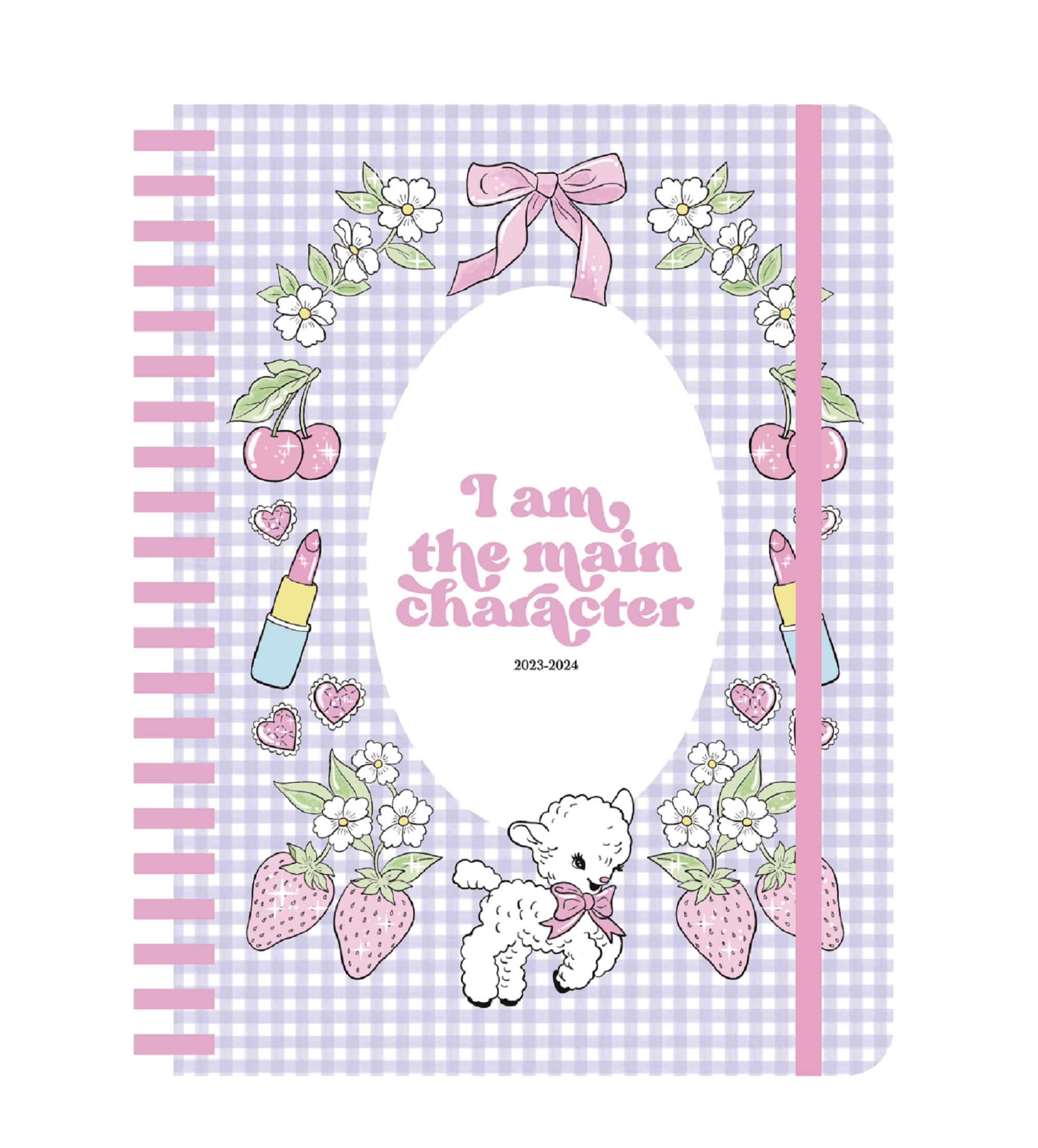 Agenda escolar semanal 2023-2024 "I am the main character" Isa Muguruza