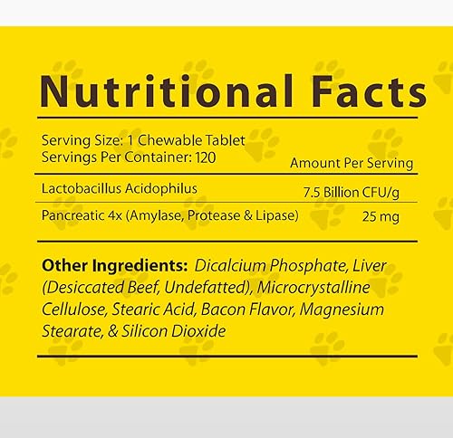 Miniatura 8 de Jack & Milo Probióticos para perros, enzimas digestivas, alergia y apoyo inmunológico, probióticos para perros, grado veterinario, 7.5 mil millones