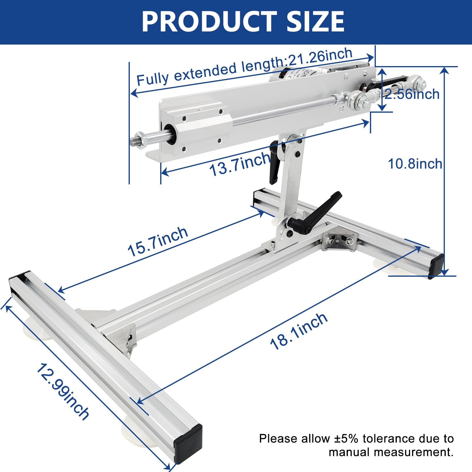 JQDML 24V Reciprocating Cycle Linear Actuator, Max 160rpm, 30lbs Thrust — Amazon image 9