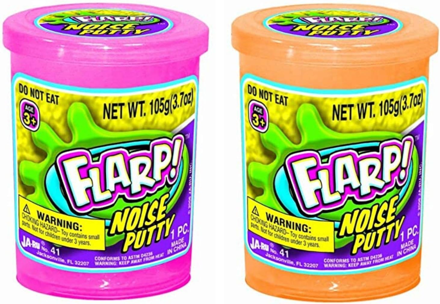 JaRu The 1 Flarp Noise Putty (2 Pack) Fart Putty Slime