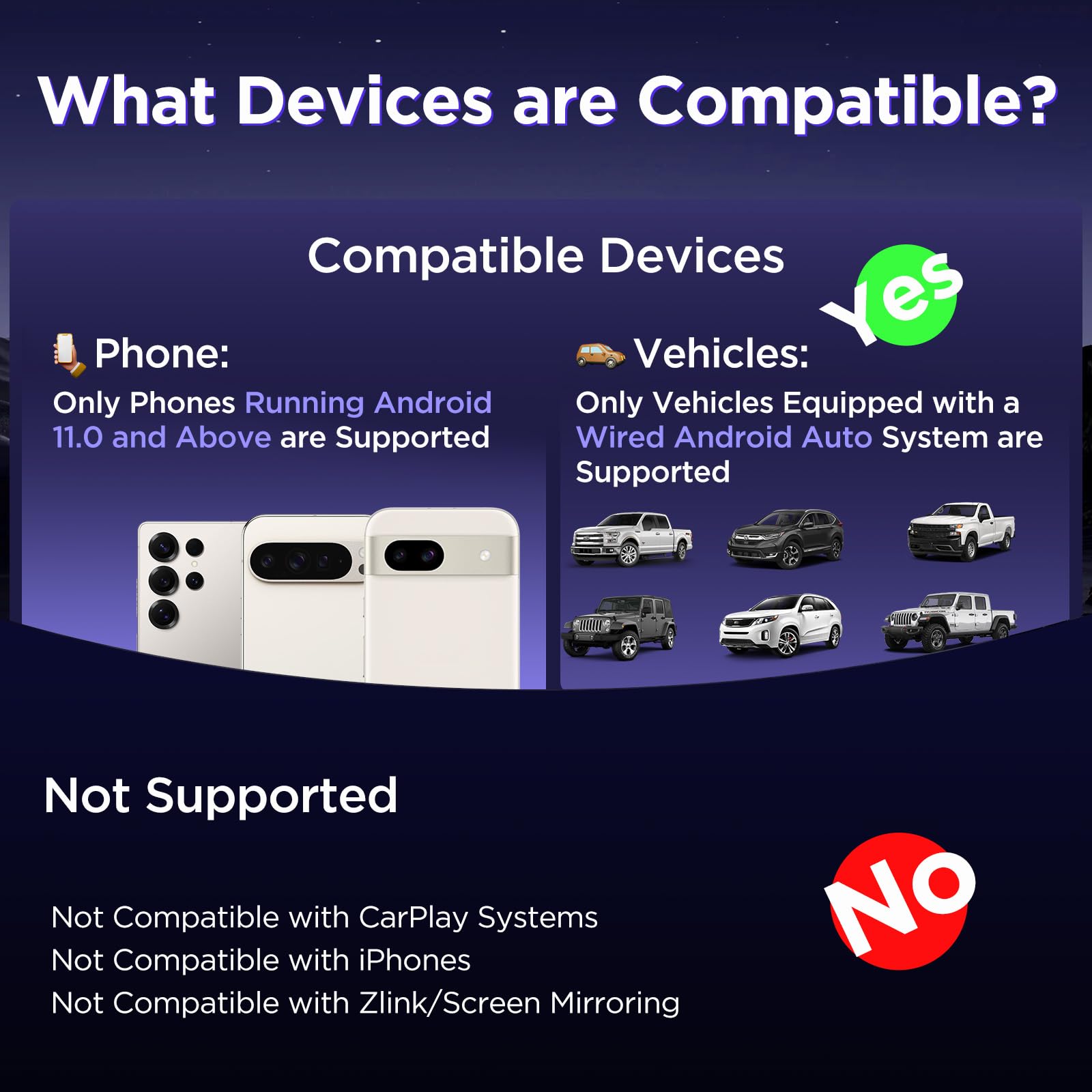 MSXTTLY Adattatore Wireless Android Auto U2AC-L9 2026, Mini Dongle USB A/C per Android Auto Cablate, Plug & Play, Stabile e Veloce, Compatibile con CarStream & YouTube