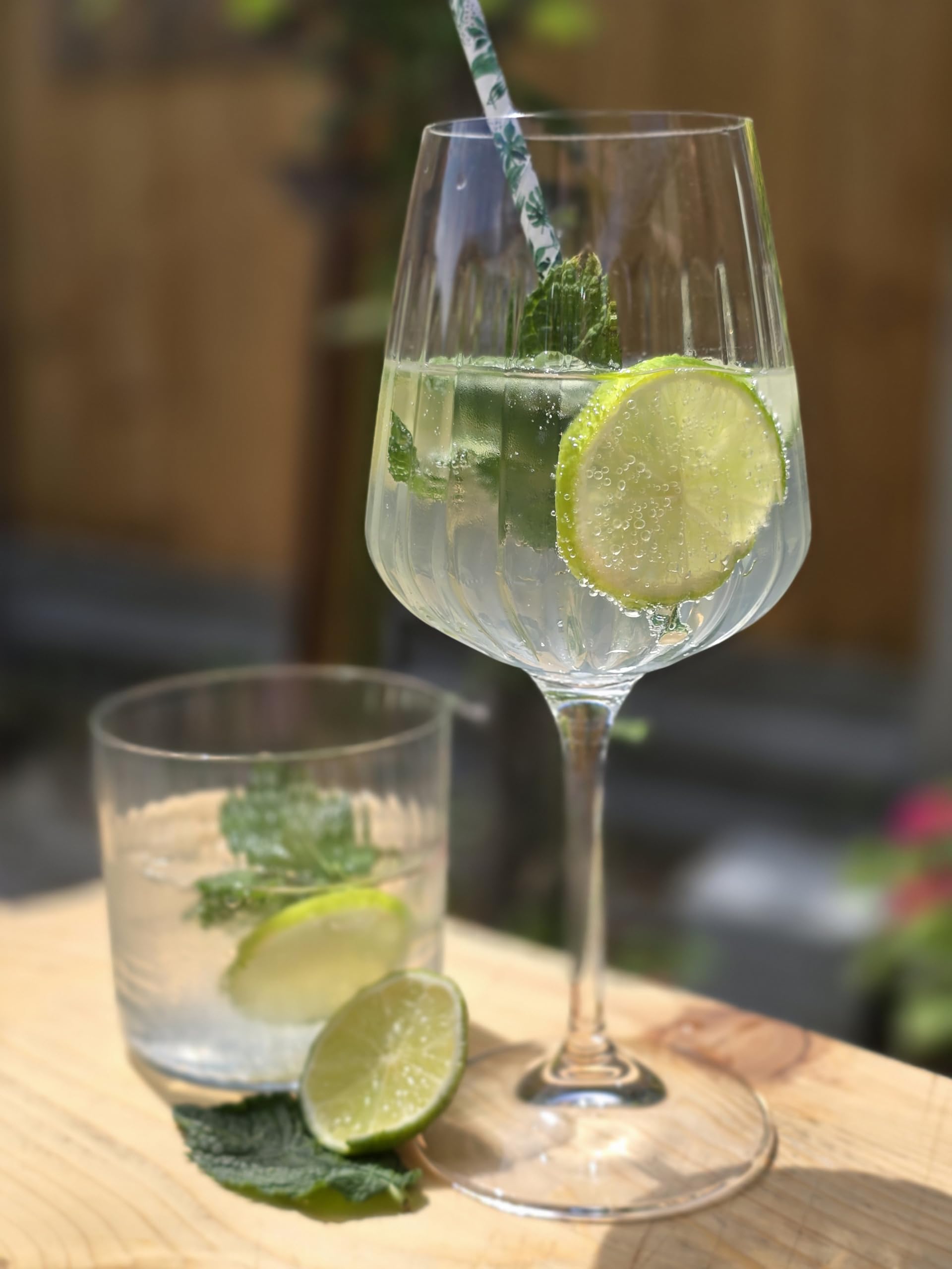 DIAMANTE Crystal Spritz Broadway Cut Lot de 2 verres en verre Motif Broadway Idéal pour Aperol Spritz, Wine Spritzer, Gin Fizz