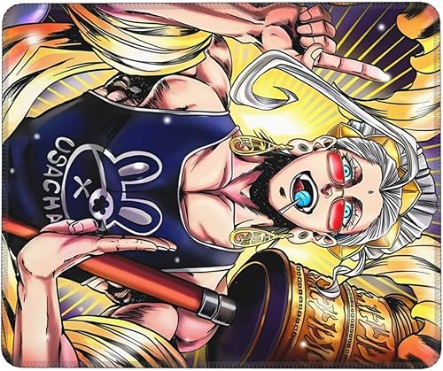 Record Anime of Ragnarok - Alfombrilla de mouse de goma ultra gruesa de 0.118 pulgadas (0.118 in), alfombrilla de mouse grande antideslizante para