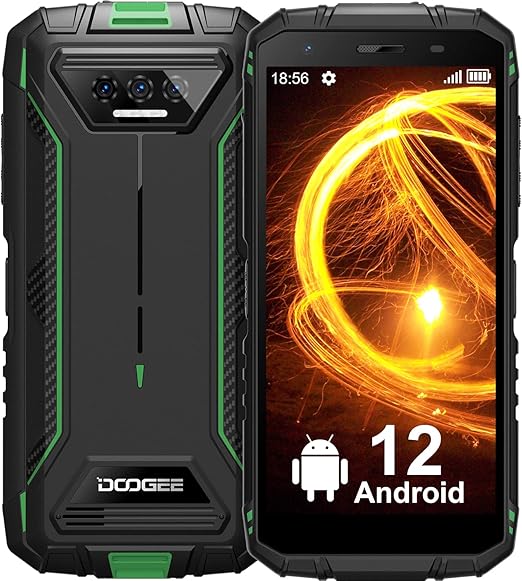 DOOGEE S41 Pro Téléphone Portable Incassable, 6300mAh Batterie, 13MP