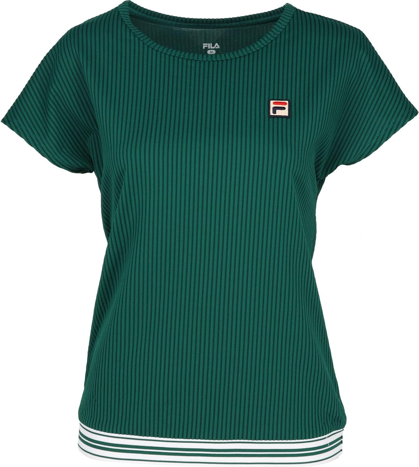 [フィラ テニス] 半袖シャツ ゲームシャツ VL2715 レディース グリーン FILA（フィラ） 【ネコポス送料無料】FILA テニス テニスウェア
