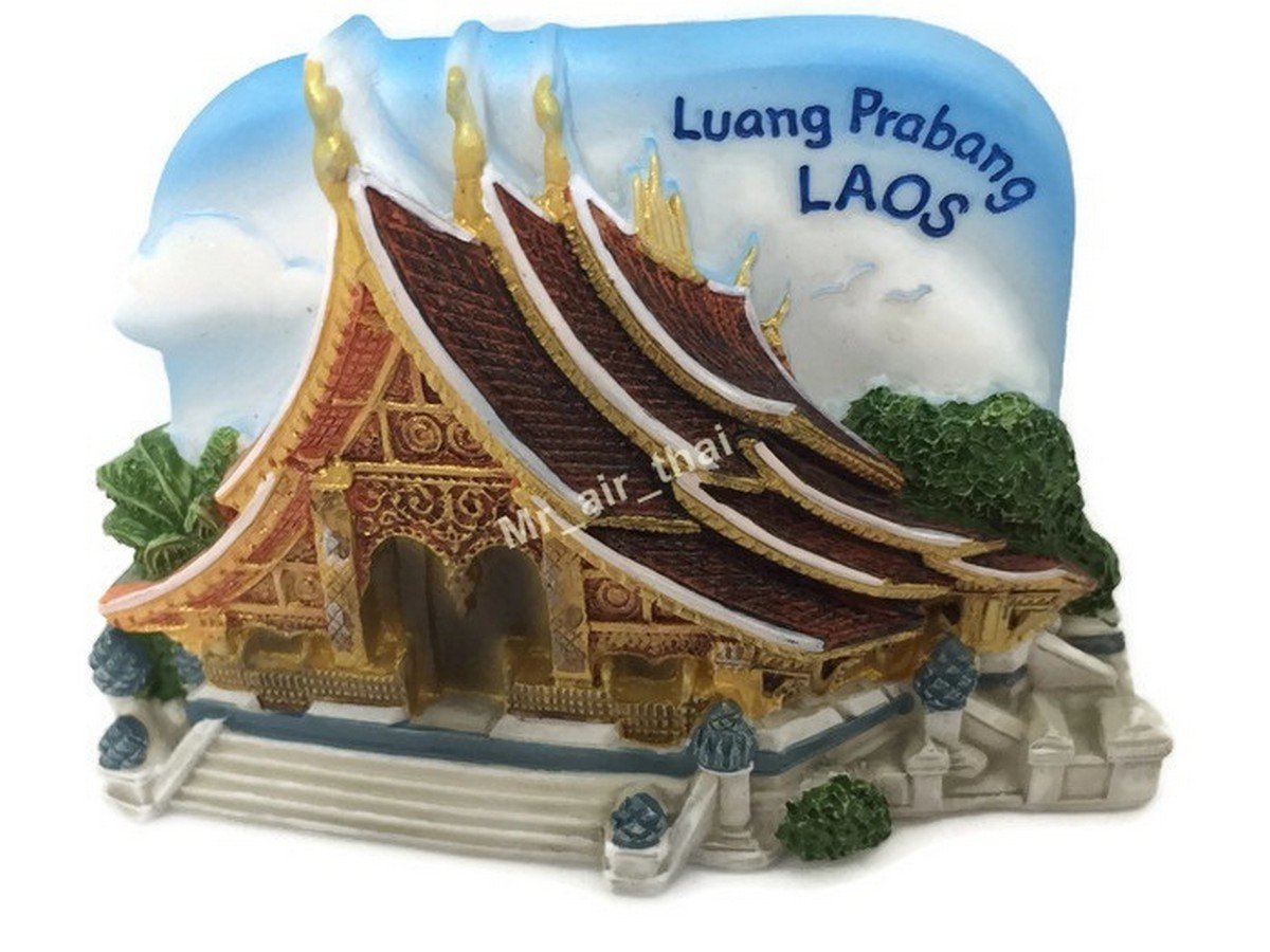 Amazon｜Wat Xieng Thong Luang Prabang LAOS Souvenir Collection 3D