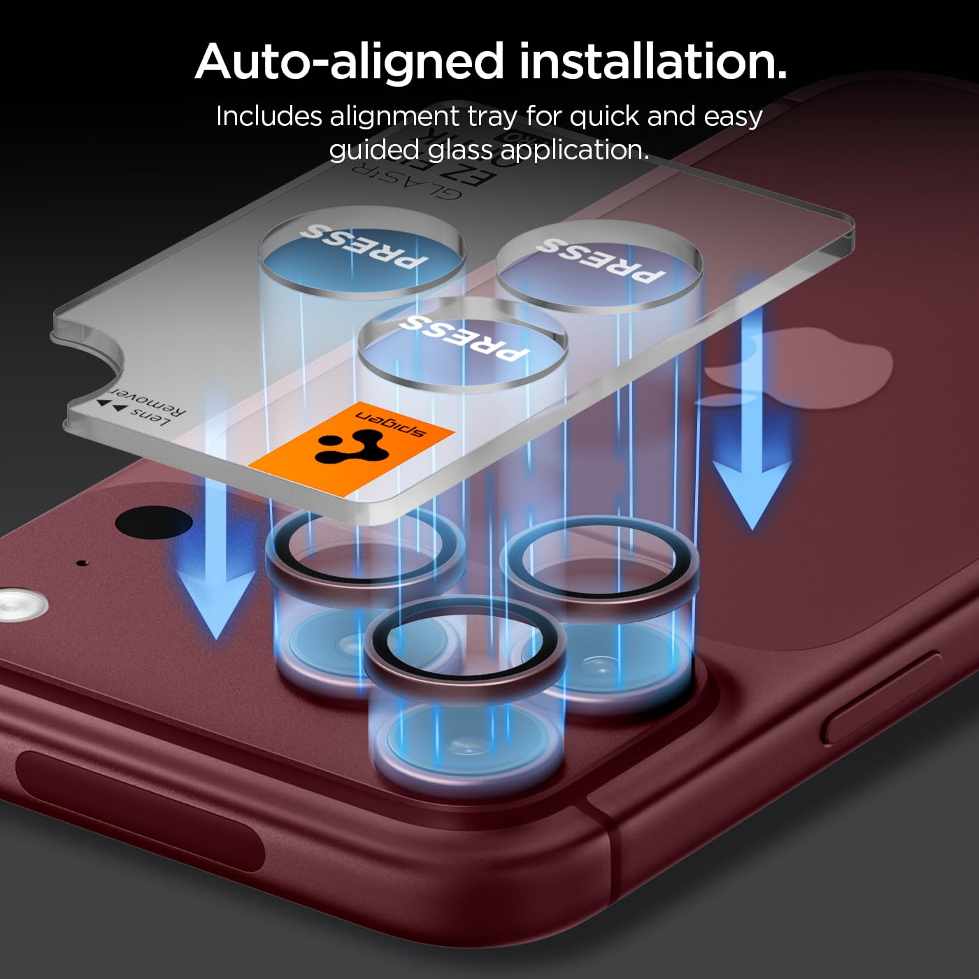 Spigen Optik Pro Camera Lens Protector for iPhone 18 Pro / 18 Pro Max — Amazon image 5