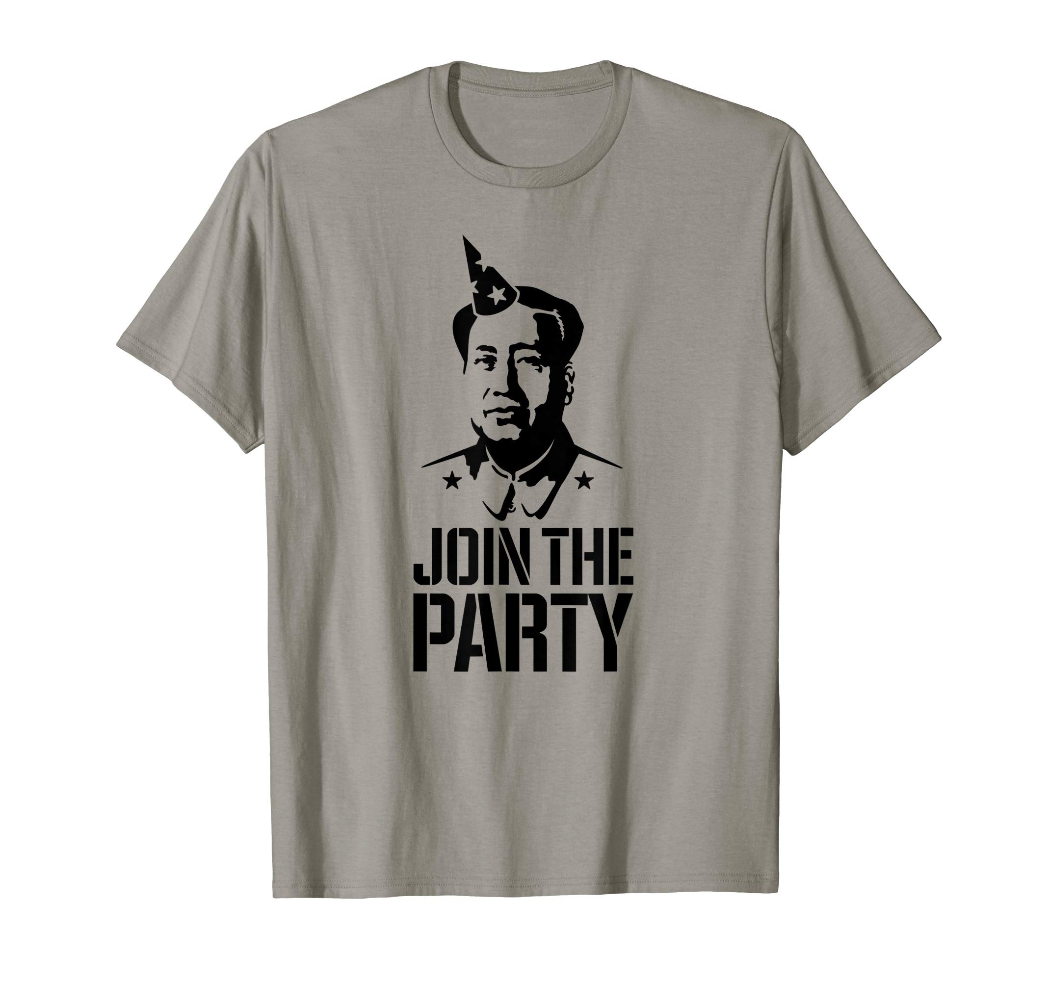 Sarcastic Mao Communism communist party puns giftJoin the party Mao Zedong funny China communist Chinese puns T-Shirt