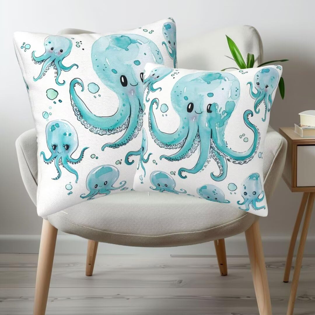 Funda Cojin 60 X 60 cm Fundas Cojines Dibujos animados Cojines Cama Decorativos Juego de 2, Lindo Funda de Almohada Lumbar Cuadrado Cojines Sofa para Sala de Estar Dormitorio Decoracion Hogar-xh153
