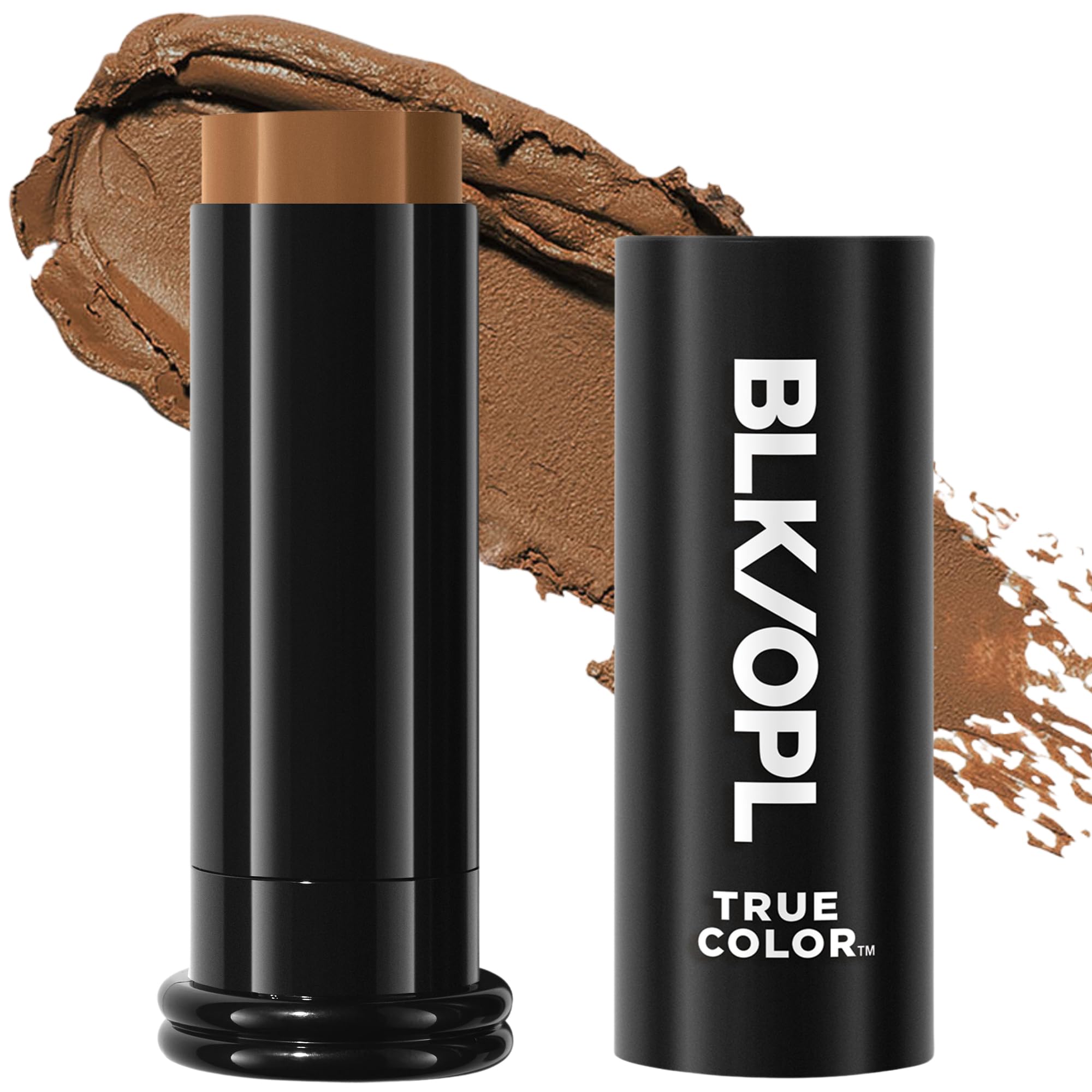 BLK/OPL TRUE COLOR Skin Perfecting Stick Foundation SPF 15, Amber — hypoallergenic, cruelty-free