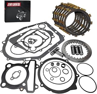 Complete Clutch Heavy Duty Springs & Gasket Top & Bottom End Set Kit for Yamaha Warrior 350 Raptor 350 Big Bear 350 Moto-4 350 Kodiak 400 1987-2013