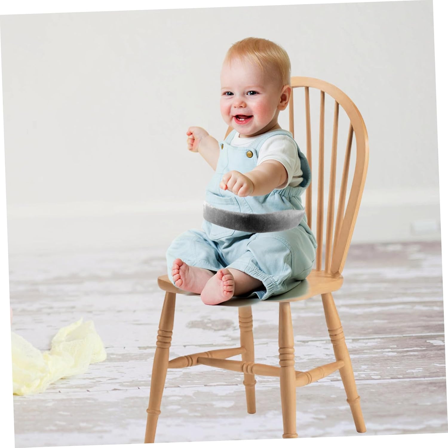 Portable High Chair Belt Boy Girl Chair Covers Safety Strap for to Adjust Comfortable