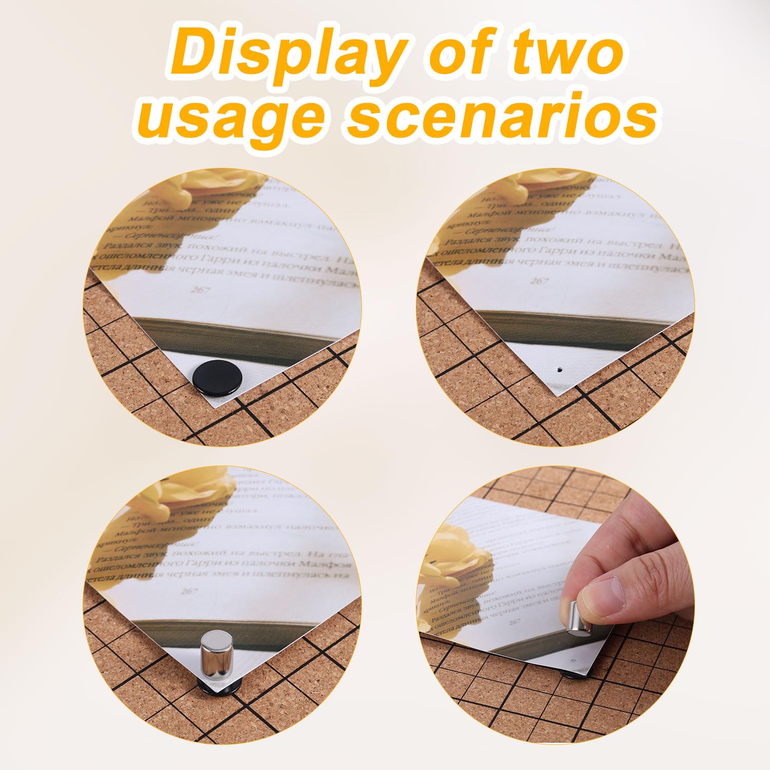 Punaises Magnétiques - Paquet De 12