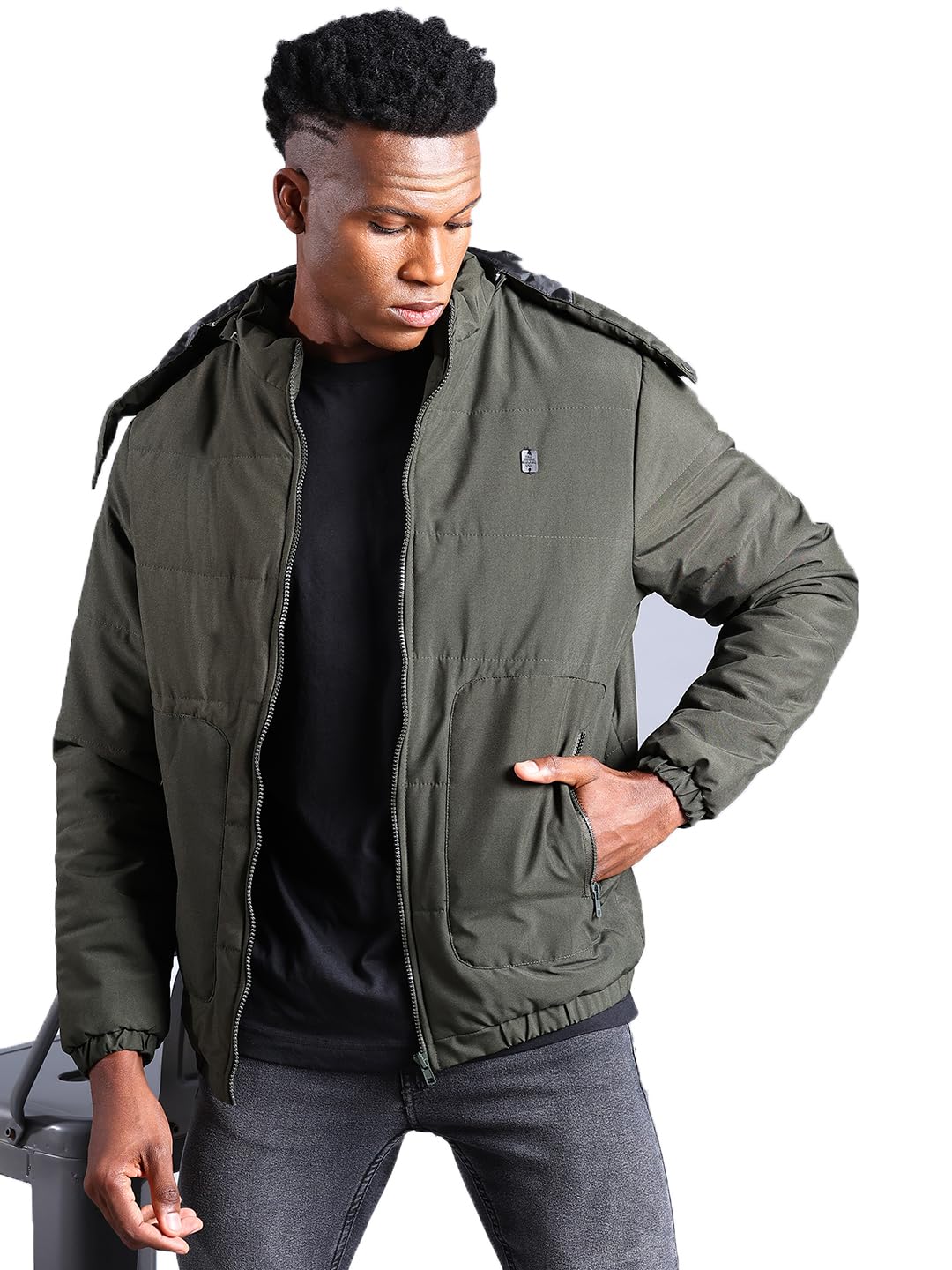 the indian garage co Men's Polyester Standard Puffer Jacket-picture-49