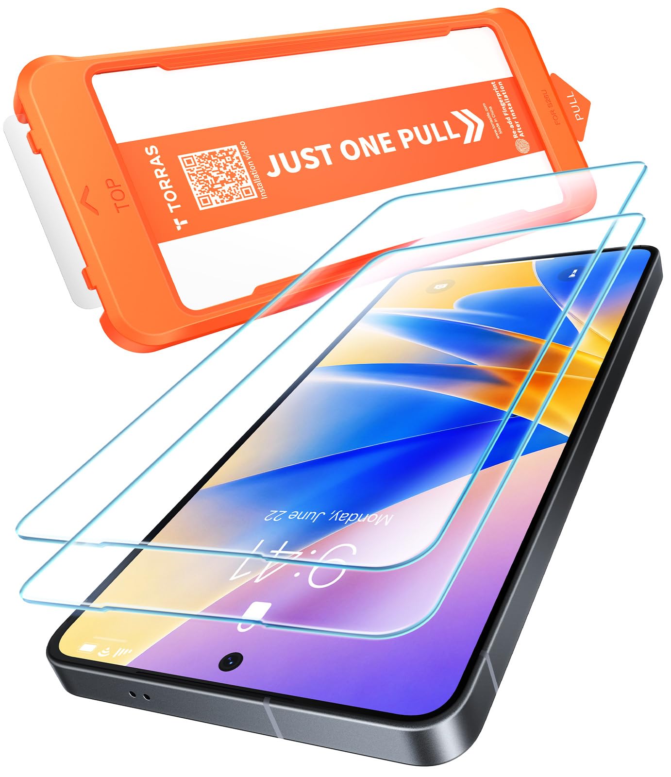 Amazon | TORRAS フィルム For Galaxy S26 ガラスフィルム 指紋認証