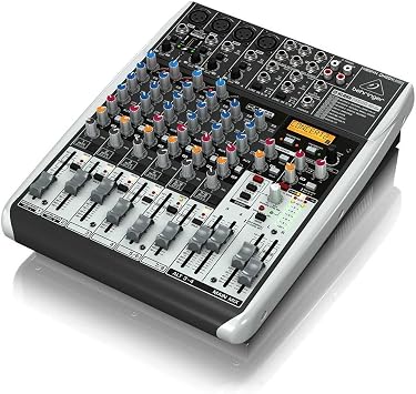 Bellinger XENYX QX1204USB Analog Mixer, Black