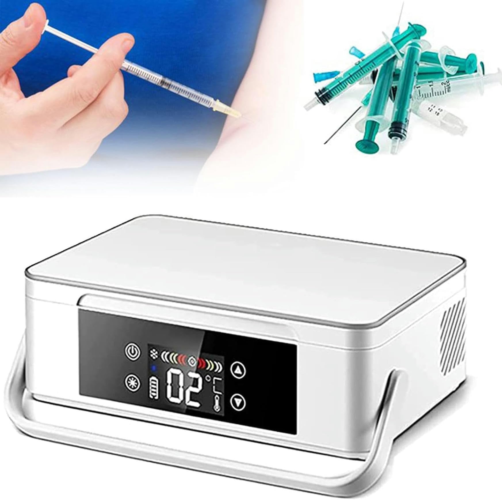 Boîte réfrigérée à insuline autonome refroidisseur de sérum médical 2-8℃