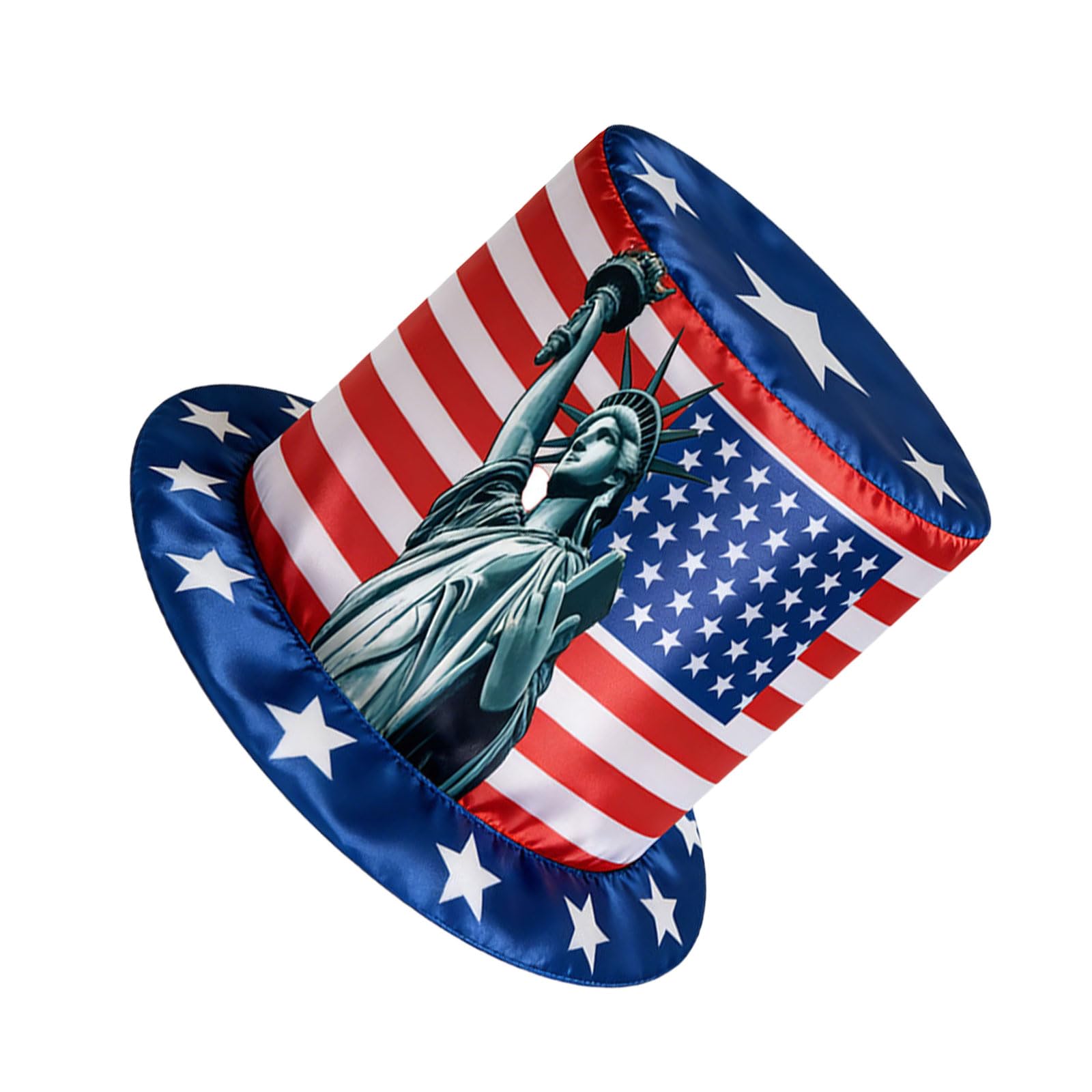 Sbshiouu C Patrioti Bucket Hat Headwear With America Flag Detail For Independence Day Elebration And Themed Parties Bucket Hat