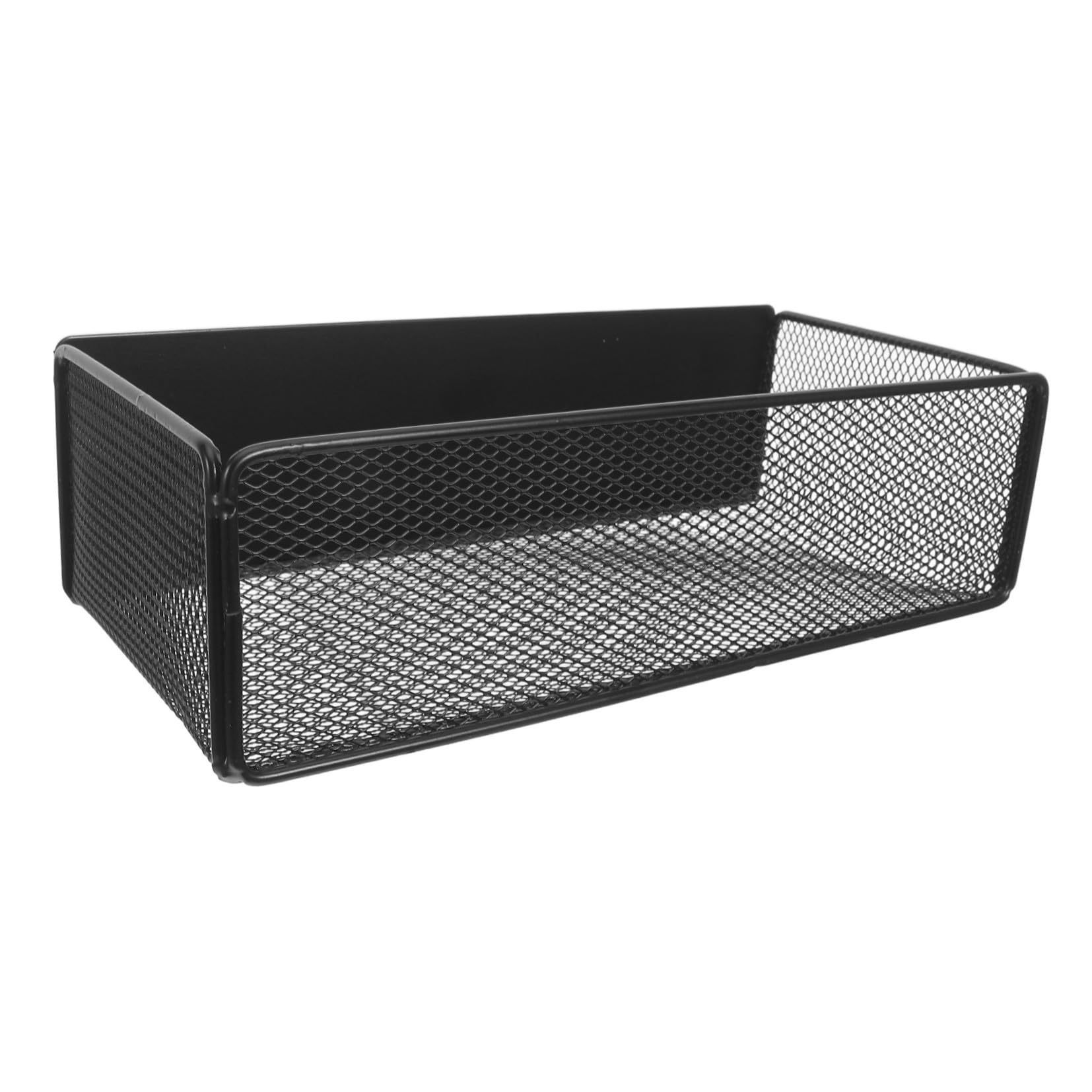 Estante Magnético para Nevera Grande Negro Cesta Lateral de Almacenamiento de Cocina de Hierro Resistente Organizador Magnético para Puerta de Frigorífico Cesta para Especias