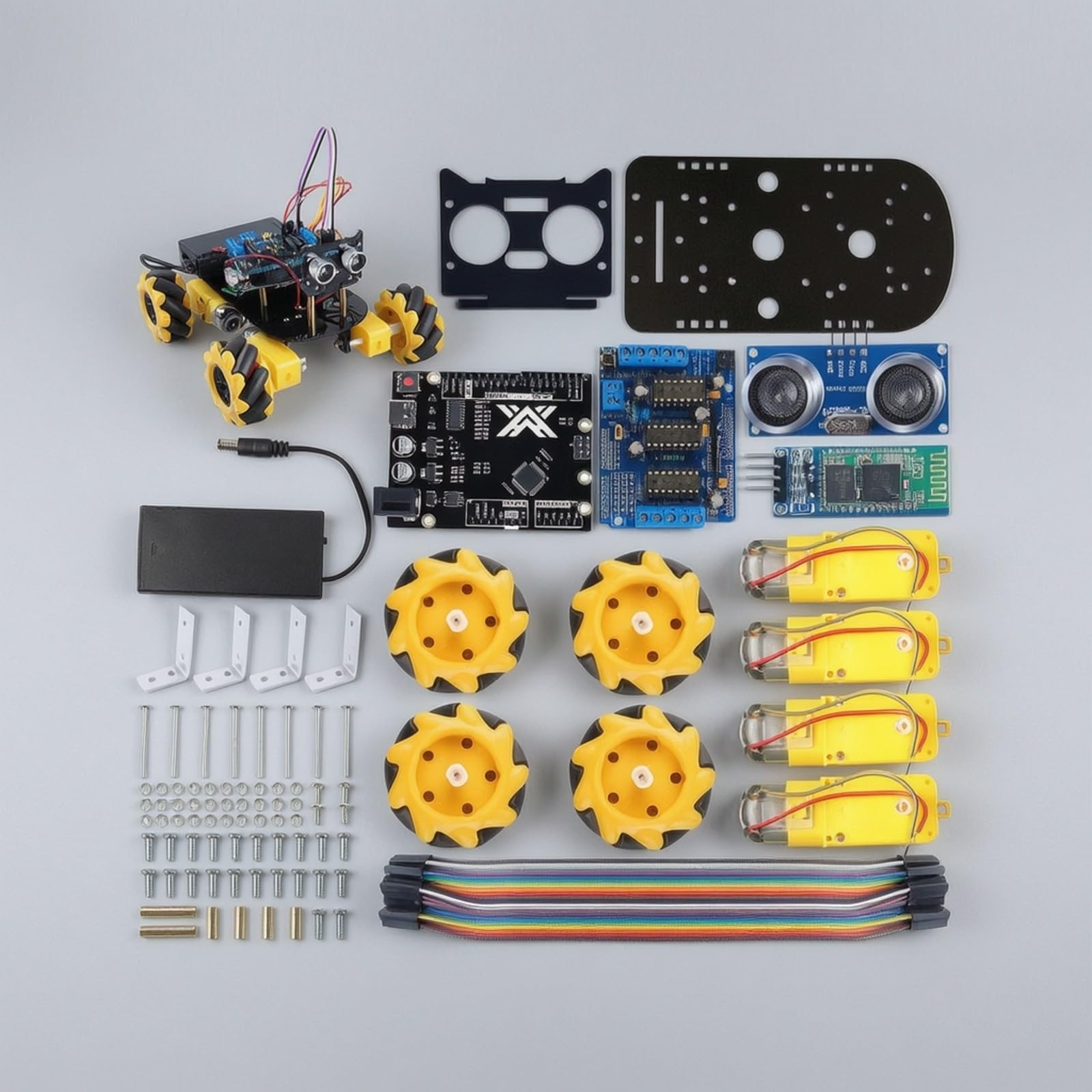 Kit Coche Robot Inteligente Stem | Modular, Juguete Educativo, para Clases Escolares