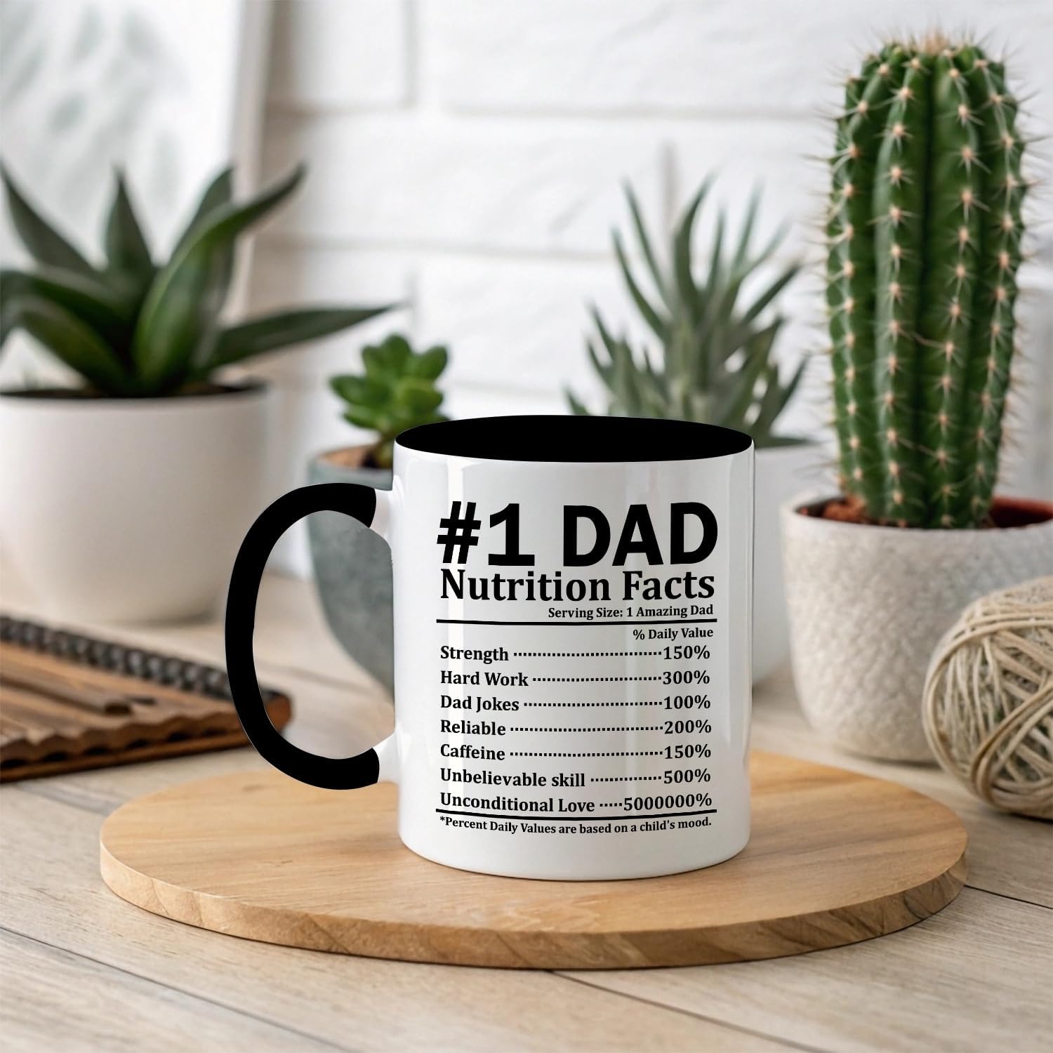 Funny Coffee Mug for Dad, Best Dad The Man The Myth The Legend, 11oz Ceramic Double Sided Print Coffee Tea Cup, Father's Day Gifts, Christmas Birthday Gifts for Men Husband Grandpa Friend - Image 5