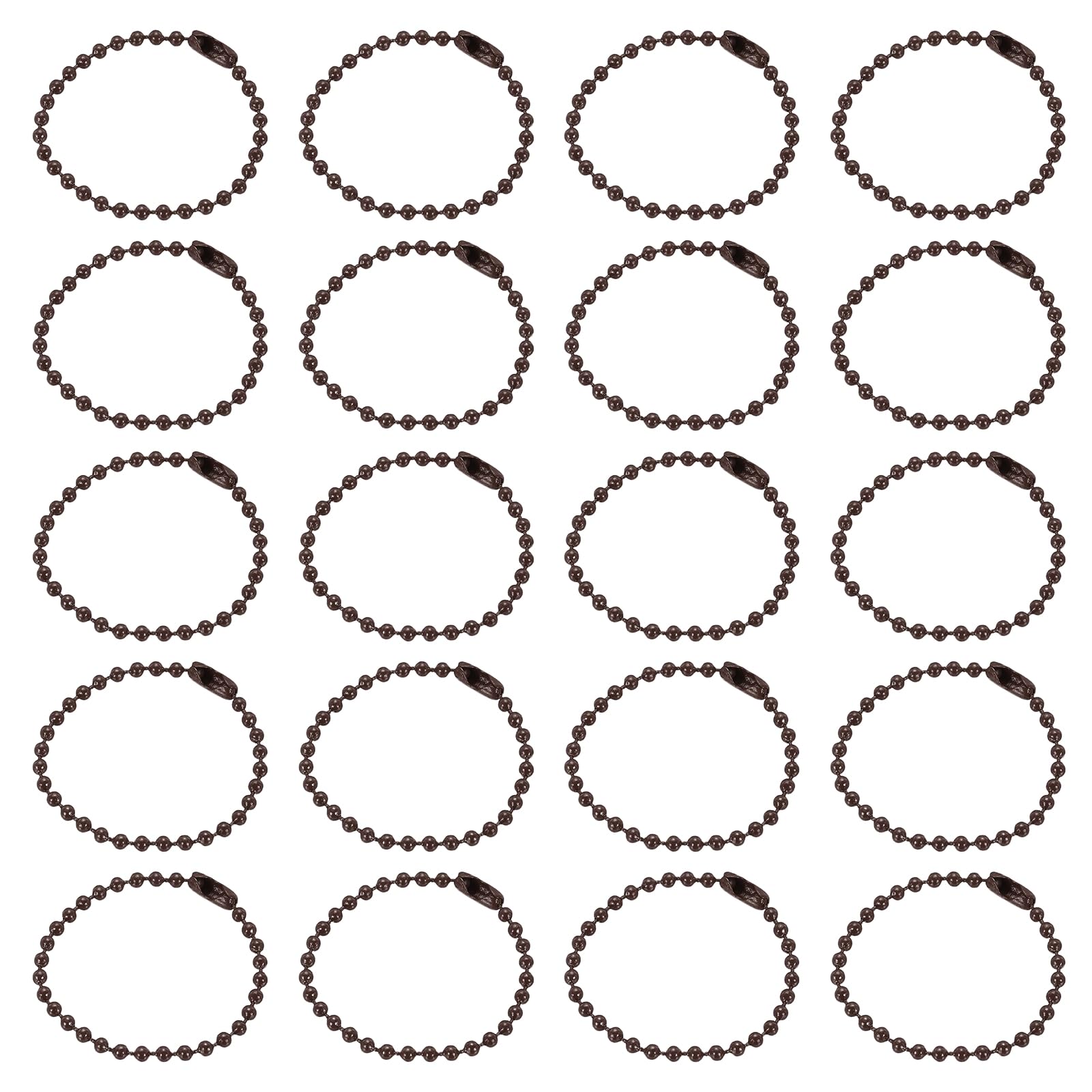 150 Cadenas De Cuentas De Bolas De Colores, Cadena De Bola De, image size:1600x1600