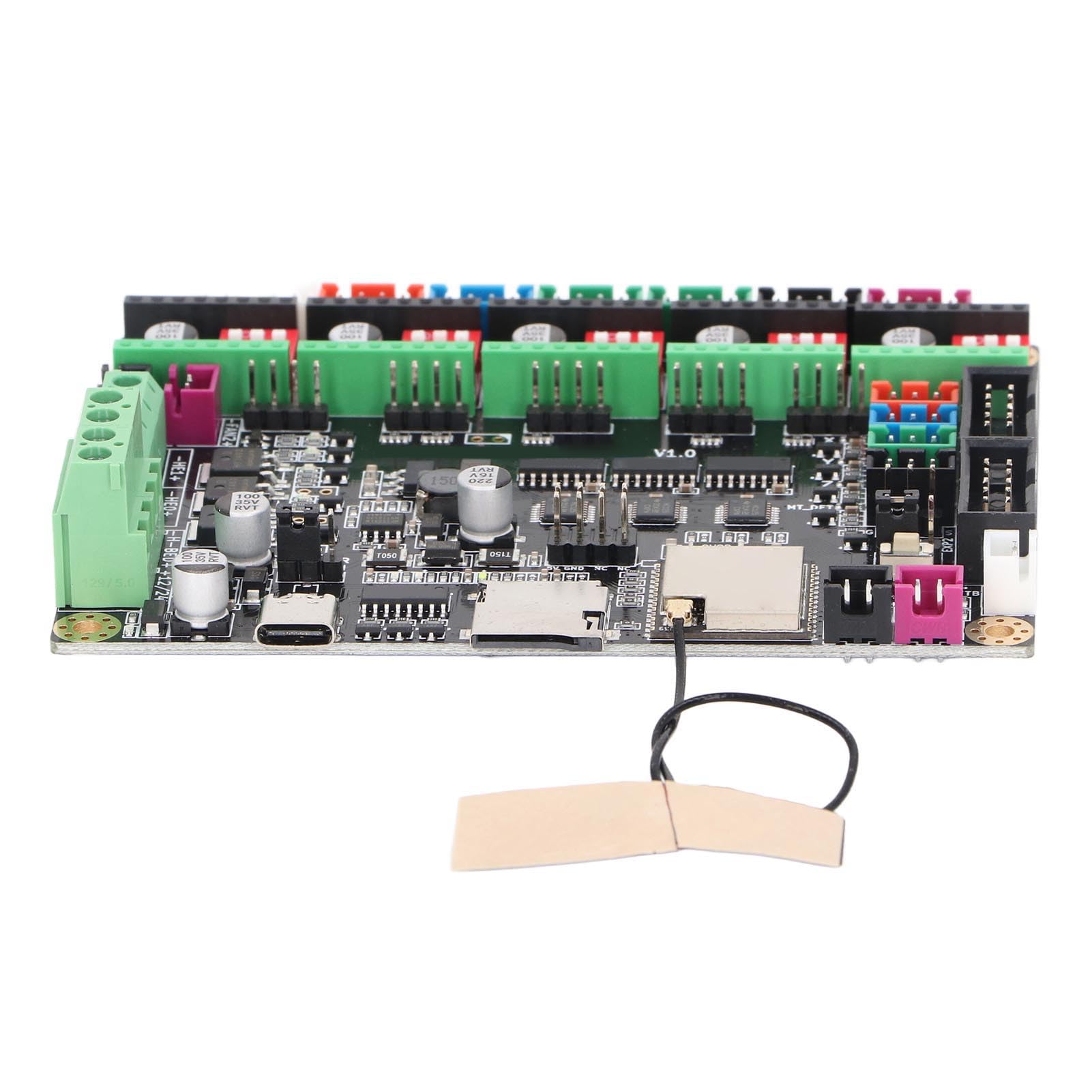 Carte Mère d'imprimante, Carte de Commande d'imprimante 3D Flash DC 12-24 V MKS TinyBee V1.0 8M pour Modification
