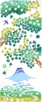 50311 Tenugui Hand Towel, Stylish Dyed, 100% Cotton, Made in Japan, Traditional Crafts, Kenema, Summer, Foujimi Amuchi, Tenugui, Cotton, Mailbox, 13.8 x 35.4 inches 35 x 90 cm