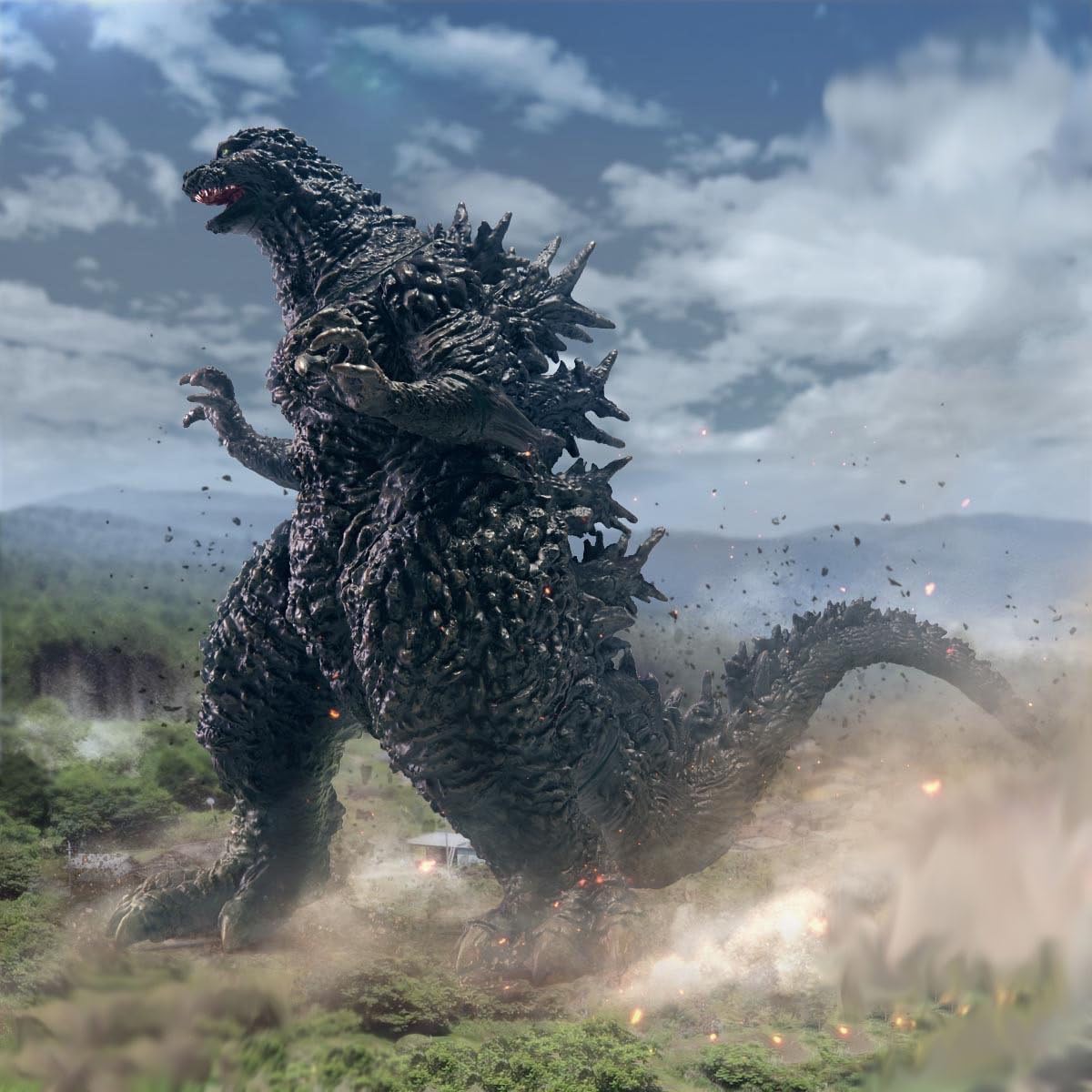 Amazon.co.jp: ゴジラ ゴジラ-1.0 怪獣咆哮撃 ゴジラ（2023 