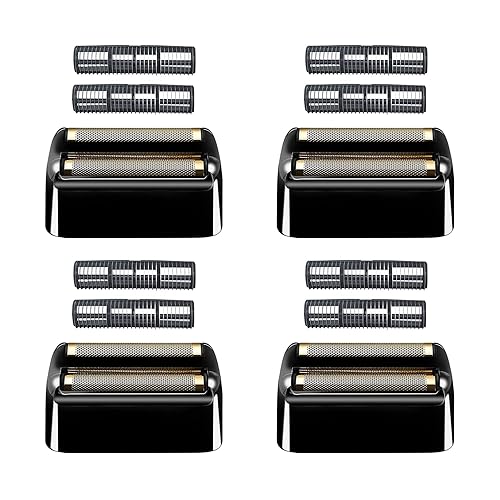 4 piezas de papel de repuesto y cortadores compatibles con la afeitadora BaBylissPRO de doble lámina, lámina de repuesto compatible con la disponible en Yaxa Peru