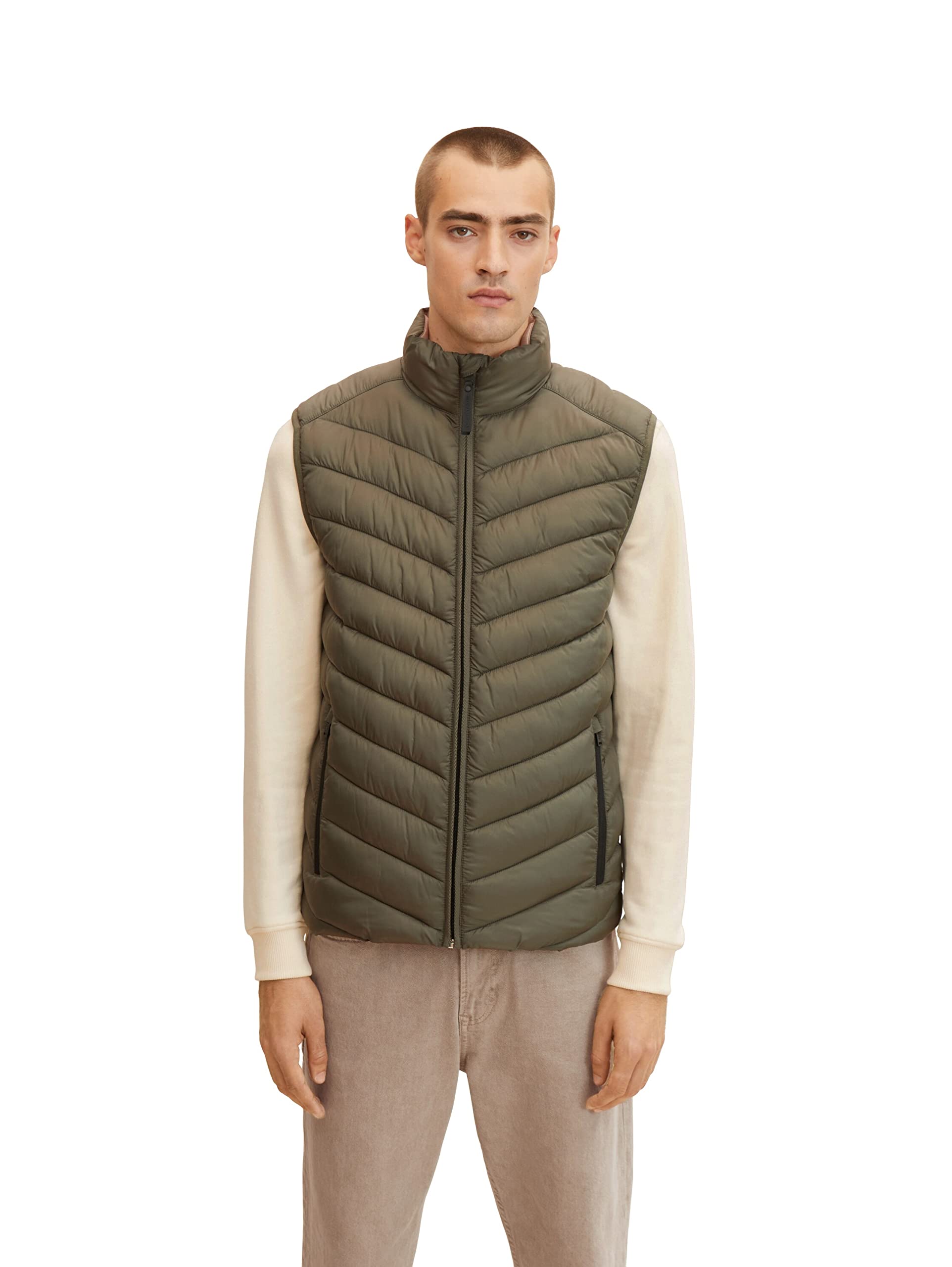 TOM TAILOR Herren Lightweight Steppweste