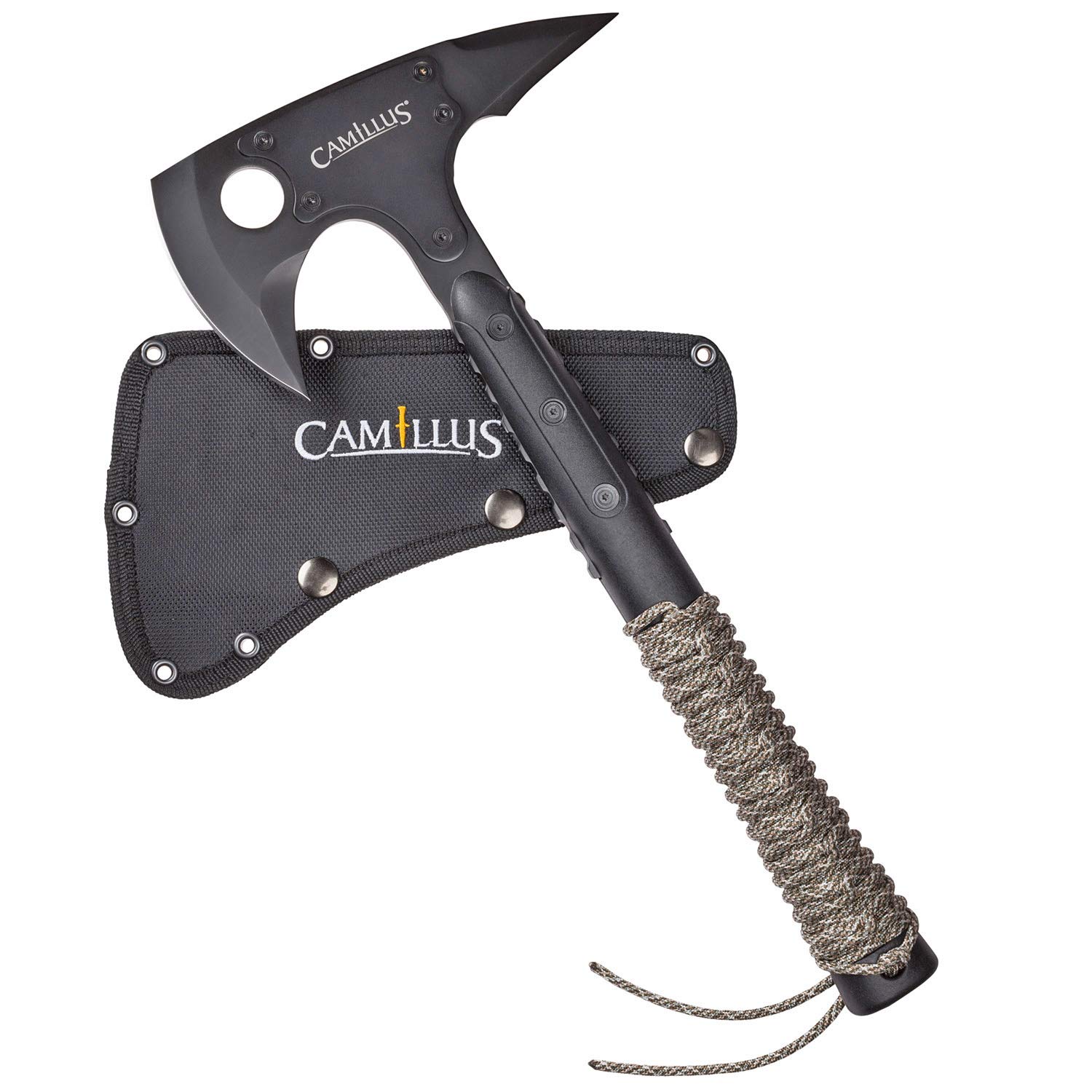 Camillus Sin, Tomahawk Unisex Adulto, Nero, M