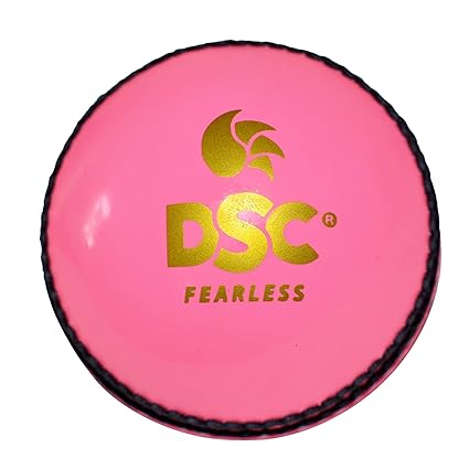 DSC Incredible Marathon Synthetic Tennis Cricket Ball (Pink) Standard Size
