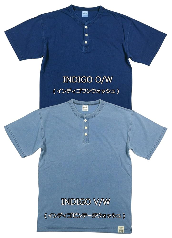 本日限定値下げ！未使用 ジャンゴアトゥール インディゴヘンリーネックtシャツM 楽天市場】ヘンリーネック インディゴの通販