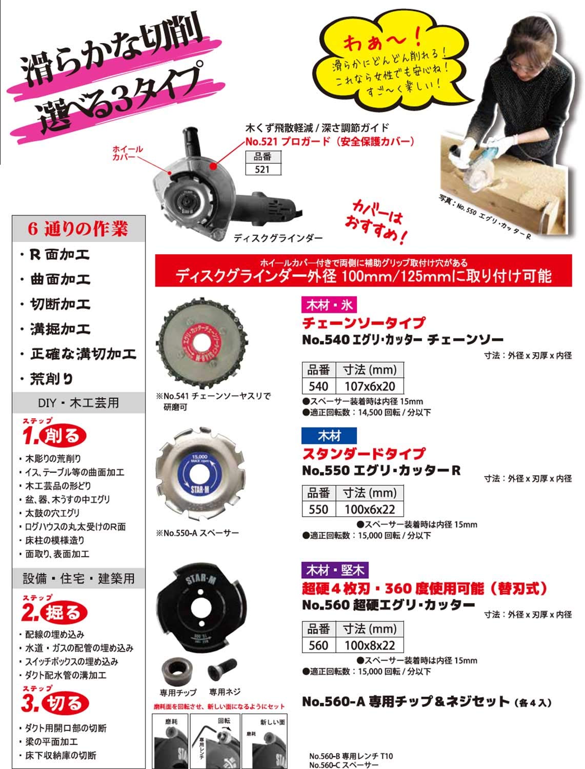 エグリ機用刃物（976）