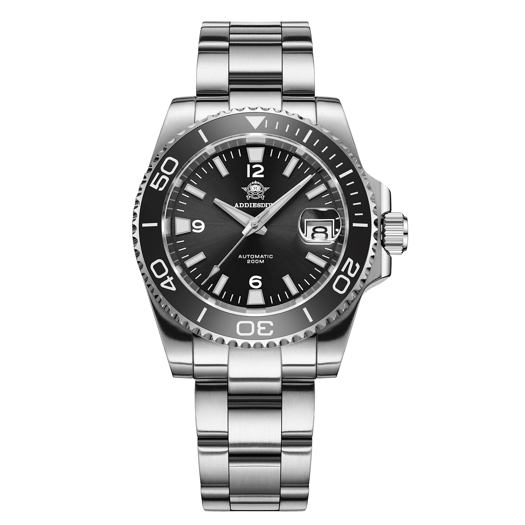 ADDIESDIVE Automatic Diver Watches for Men NH35A/8215 Movement Sapphire Rotating Bezel Lu…