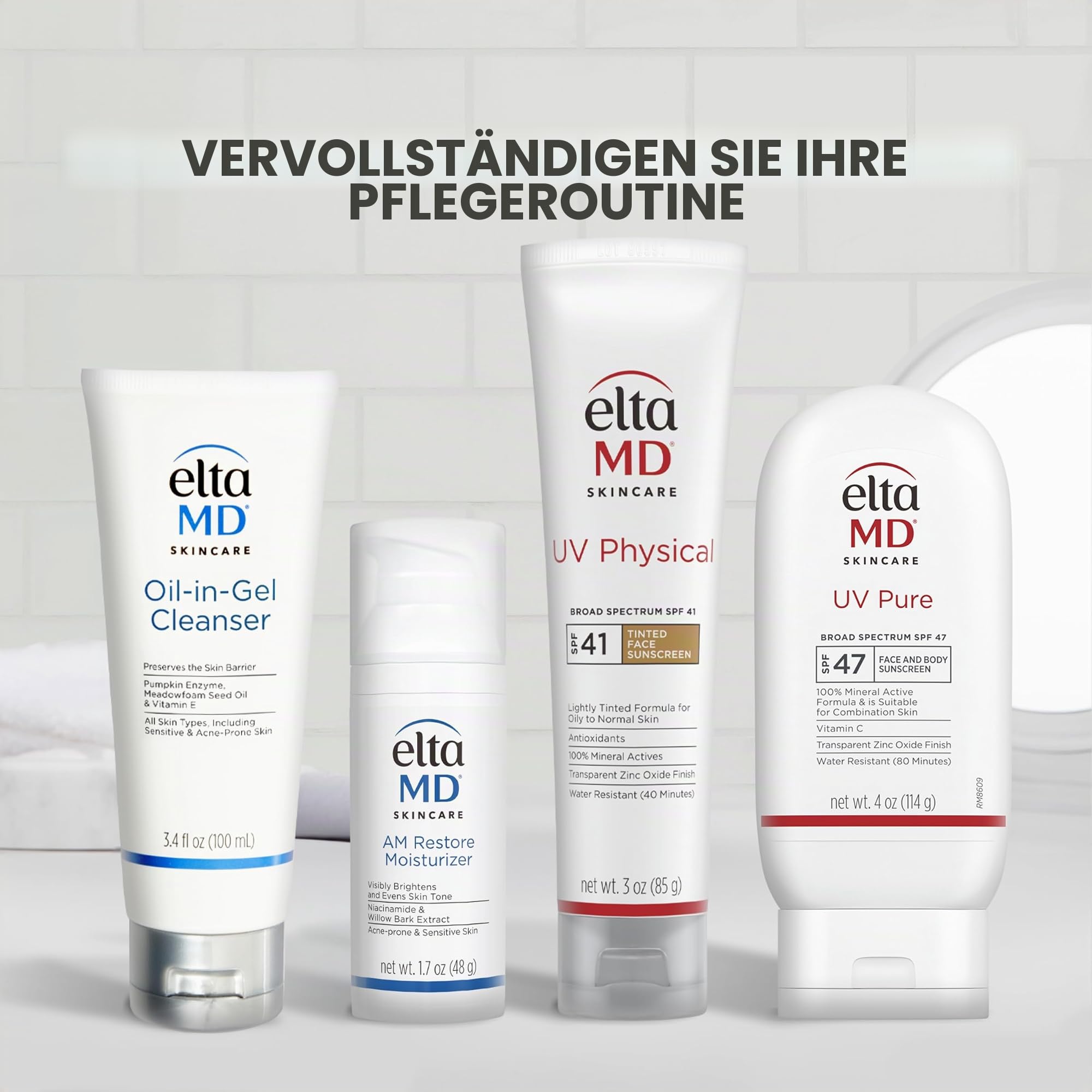 EltaMD UV Pure LSF 47 für Unisex 4 oz Sunscreen
