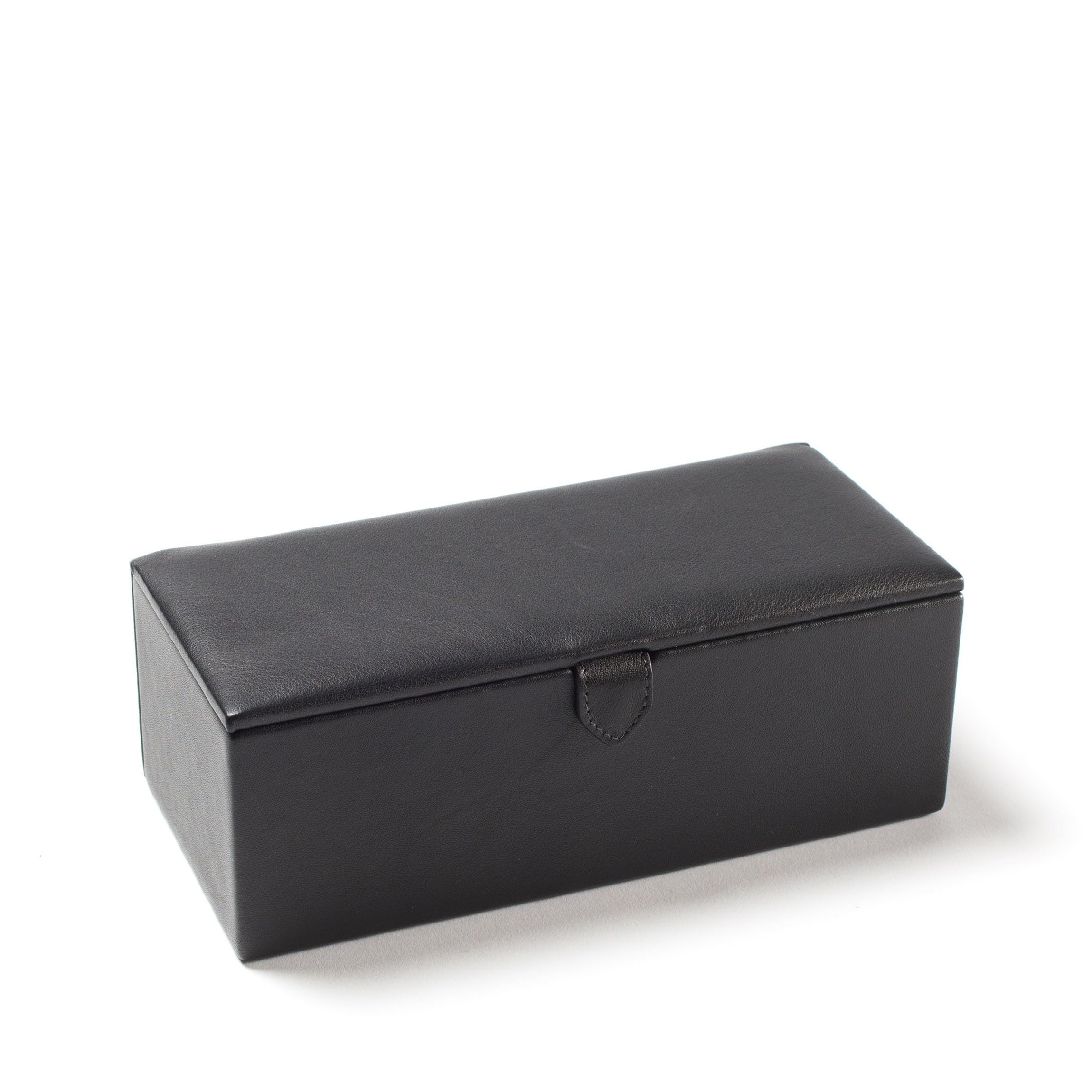 Leatherology Black Onyx Watch & Bracelet Box