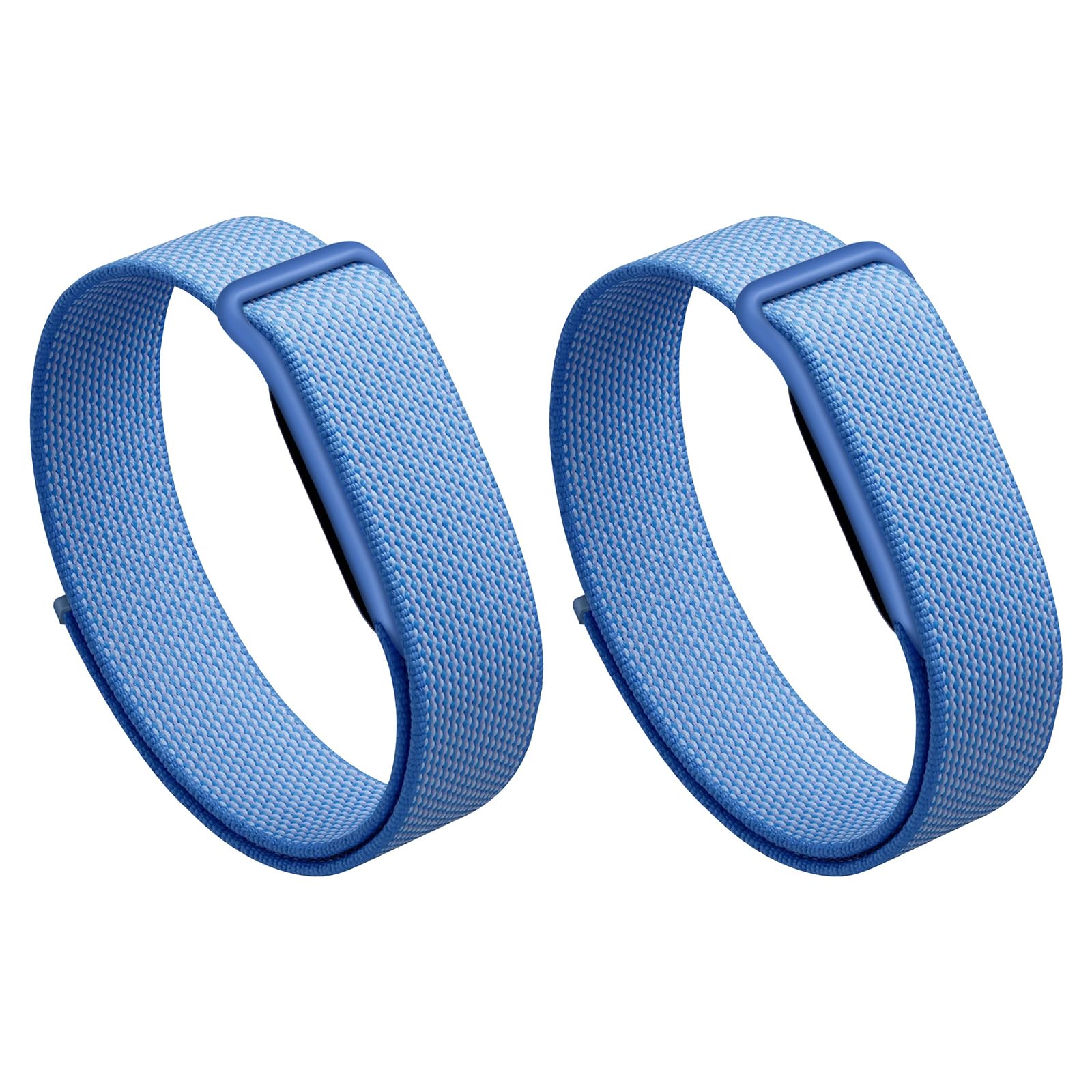 Adjustable Nylon Band for Google Fitbit Air 2026, Breathable Hook and Loop Woven Wristband, Quick-Dry Fitness Tracker Band for Sport Sleep Daily Wear