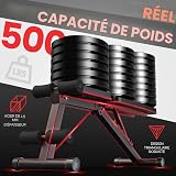 PASYOU Adjustable Weight Bench Full Body Workout Multi-Purpose Foldable Incline Decline Exercise Workout Bench for Home Gym,PA300 - 3