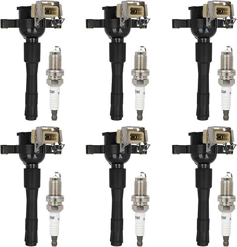 Vista 1162 de ECCPP Bobinas de encendido portátiles de repuesto para automóvil compatibles con Infiniti I30/para Nissan Maxima 3.0L V6 2000-2001 Reemplazo