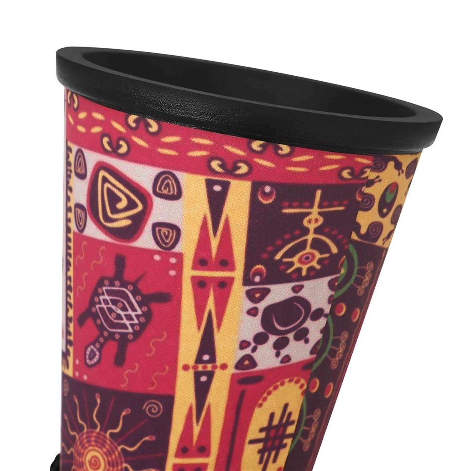 Profesjonalny Djembe 4-calowy Profesjonalny Przenośny Bęben Ręczny ABS Djembe Kolorowy Instrument Perkusyjny Dla Początkującego Perkusisty