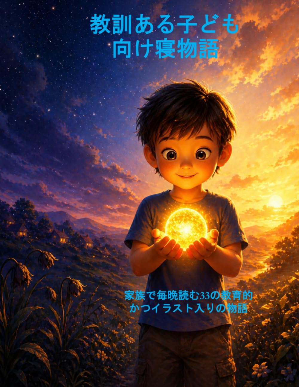 教訓ある子ども向け寝物語: 家族で毎晩読む33の教育的かつイラスト入りの物語
