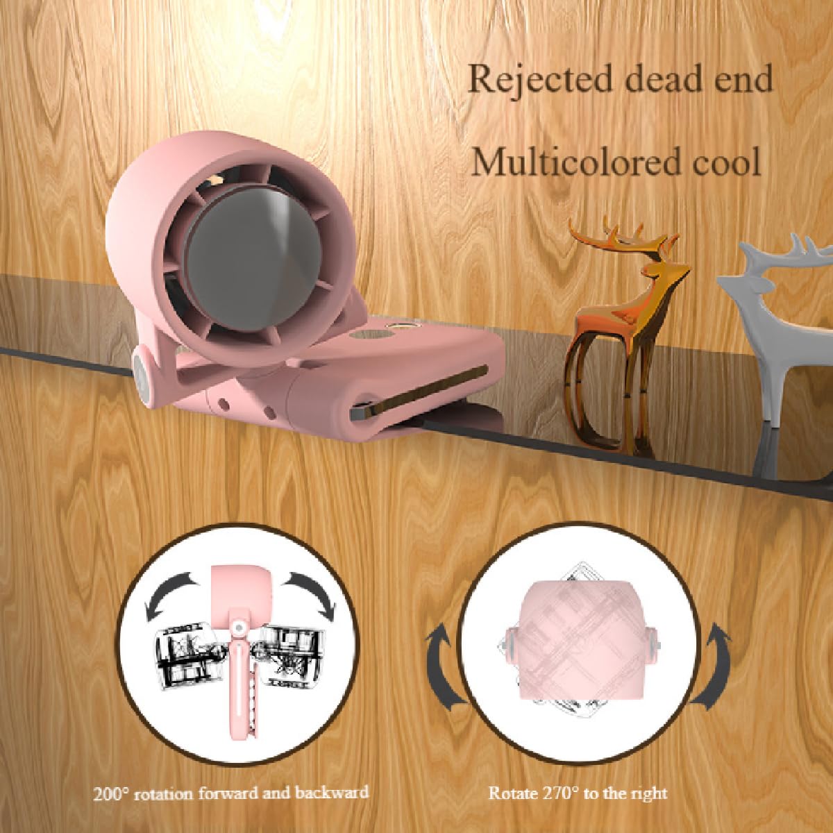 Ventilatore turbo portatile, ventilatore manuale ad alta velocità con clip, ventilatore personale ricaricabile con display LED, ventilatore portatile ricaricabile, ventilatore portatile per esterni/pa