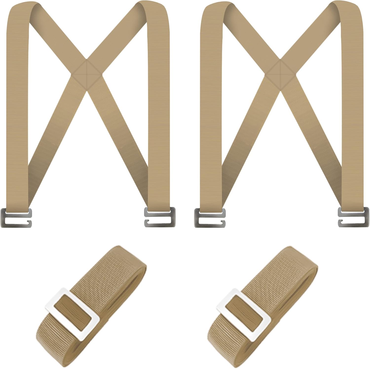 2x Tragegurte Umzug 600lbs - Schwerlast Gurte Mit Handschuhen 200cm