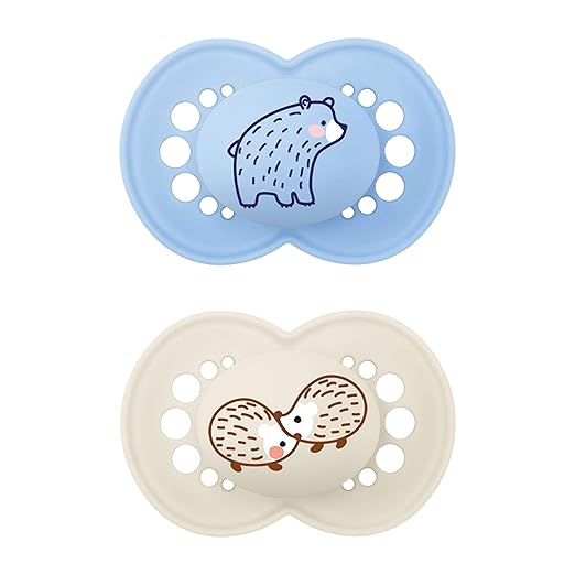 MAM Silikon-Schnuller Im 2er-Set - SkinSoft Für Zarte Babyhaut