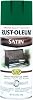 Rust-Oleum Stops Rust Satin Hunter Green Spray Paint 12 oz