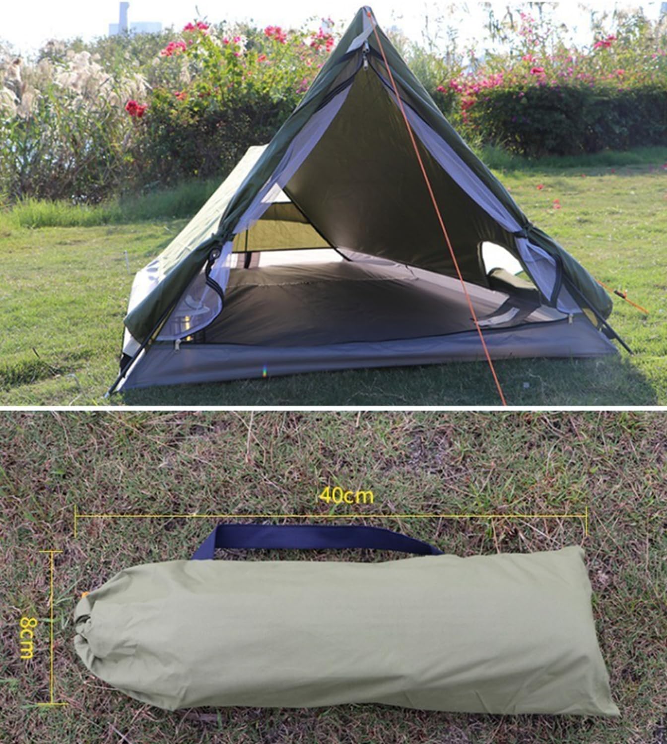 テント　ワンポールテント　軽量　キャンプ 1～2人用 焚き火 換気窓 Amazon.co.jp: ソロキャンプテント ワンポールテント 1-2人用 TC