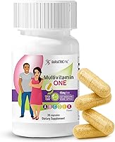 Vista 14 de BariatricPal Multivitamínico UNO 1 por día! Cápsula multivitamínica bariátrica con 60 mg de hierro Cápsula fácil de tragar Vitamina