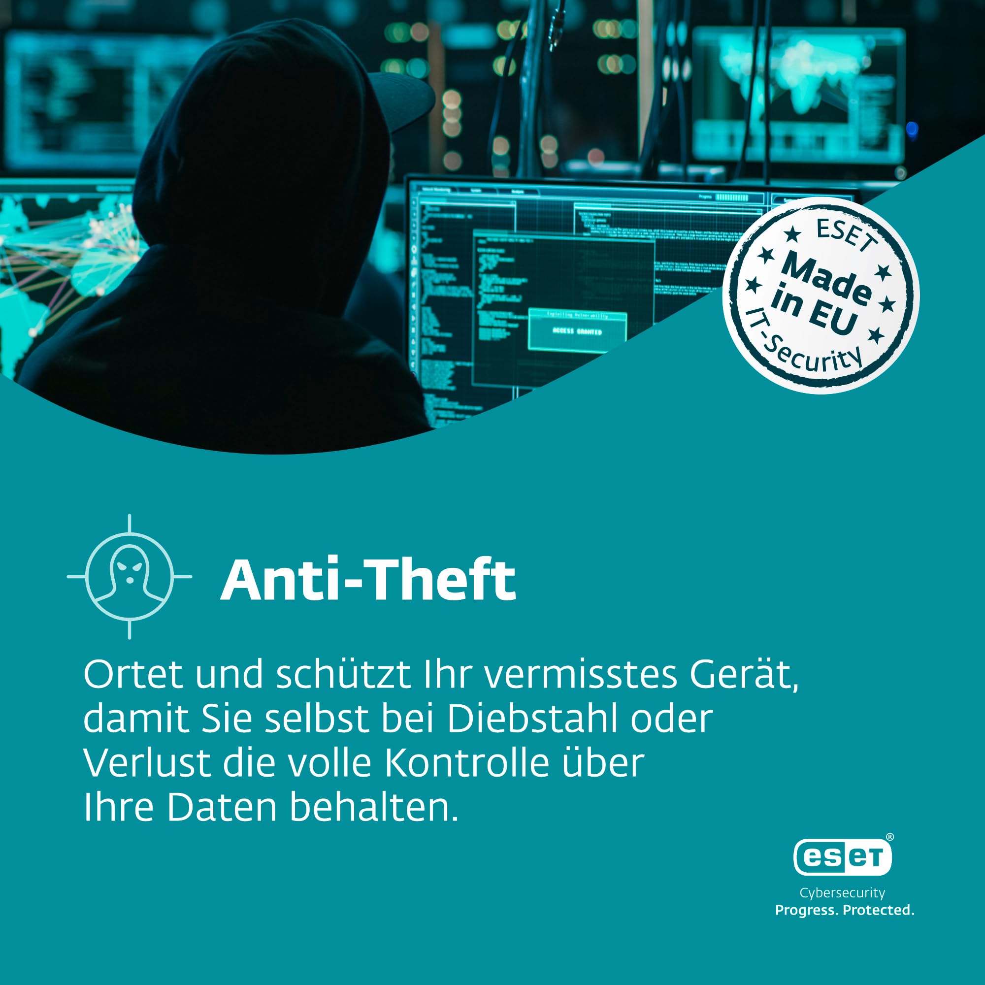 ESET Small Business Security | 5 devices | 1 year | Antivirus, Safe Banking, Safe Browsing, Ransomware-Behebung, VPN, Secure Data, Safe Server | Activation key by email
